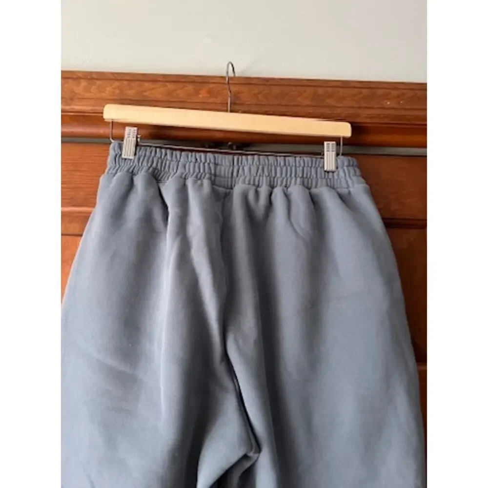 Comfrt Cloud Sweatpants Blue Willow Unisex Heavyweight Fleece Joggers Cozy SZ M